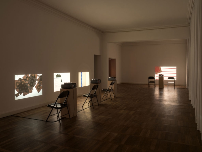 Verpflichtende Kontemplation. Rey Akdogan – Carousels im Haus am Waldsee